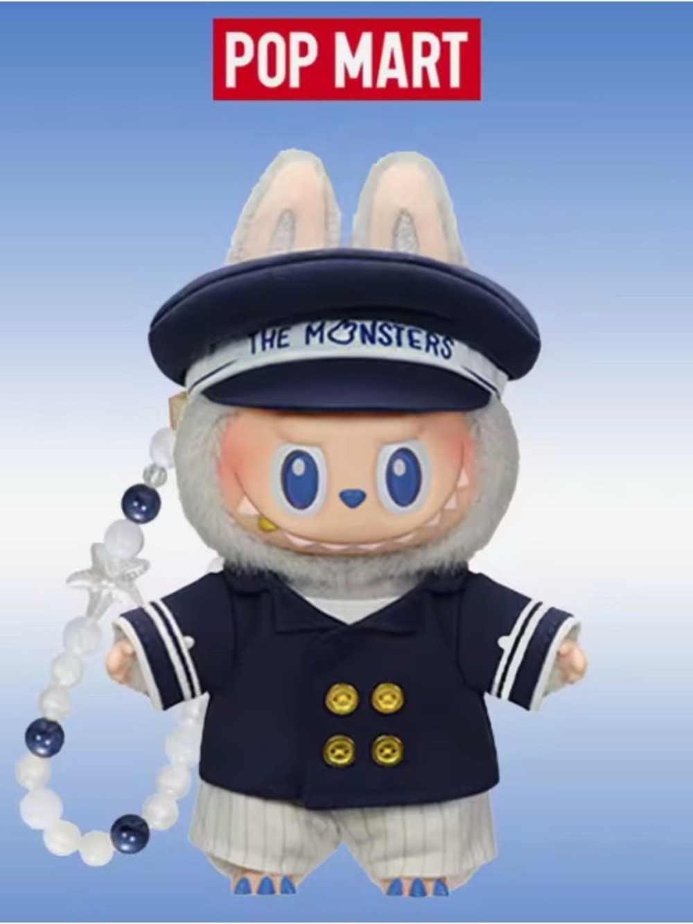 LABUBU CAPTAIN Pop Mart POP LAND EXCLUSIVE The Monsters De Vliegende Authentic - Picture 2 of 9